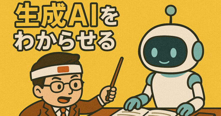 生成AIをわからせる