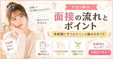 面接の流れ